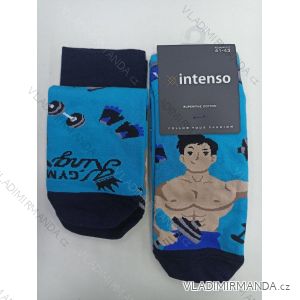 Happy Muscle Socken für Herren (41-43, 44-46) POLISH FASHION DPP22MUSCLE