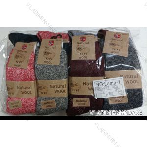 Ponožky teplé vlněné ovčí dámské (35-42) AMZF AMZF23LAMA-1