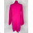 Women's Elegant Knitted Long Sleeve Dress (S/M ONE SIZE) ITALIAN FASHION IMPBB22Y22990
