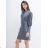 Women's Elegant Long Sleeve Dress (S/M ONE SIZE) ITALIAN FASHION IMM23M6062