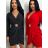 Langes, dehnbares, ärmelloses Sommerkleid für Damen (S / M / L ONE SIZE) ITALIAN FASHION IMWC222492