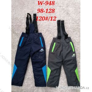 Kalhoty zimní oteplovačky s lackem dětské chlapecké (98-128) ACTIVE SPORT ACT23W-948