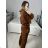 Women's long sleeve long tracksuit and hoodie set (S/M ONE SIZE) ITALIAN FASHION IMPLP2335890016
