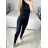 Women's long jeans (34-42) M.SARA MSR23079 black 40