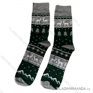 Ponožky veselé vánoční pánské (41-43) POLSKÁ MÓDA DPP21193