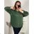 Tunic / blouse long sleeve women's oversized (3XL / 4XL ONE SIZE) ITALIAN FASHION IMWQ2191650