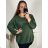 Tunic / blouse long sleeve women's oversized (3XL / 4XL ONE SIZE) ITALIAN FASHION IMWQ2191650
