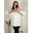 Tunic / blouse long sleeve women's oversized (3XL / 4XL ONE SIZE) ITALIAN FASHION IMWQ2191650