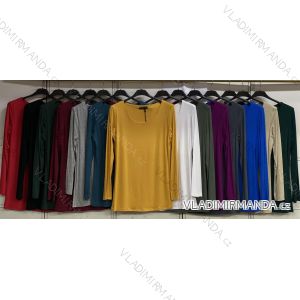 T-shirt tunic long sleeve female oversized (uni xl-3xl) ITALIAN Fashion IMC18969