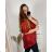 Women's Plus Size Long Sleeve Short Sleeve Tunic (3XL/4XL ONE SIZE) ITALIAN FASHION IMC23STREET