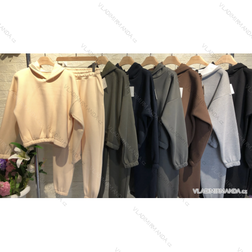 Women's Long Sleeve Elegant Skirt and Blazer Set (S/M ONE SIZE) ITALIAN FASHION IMPGM234541