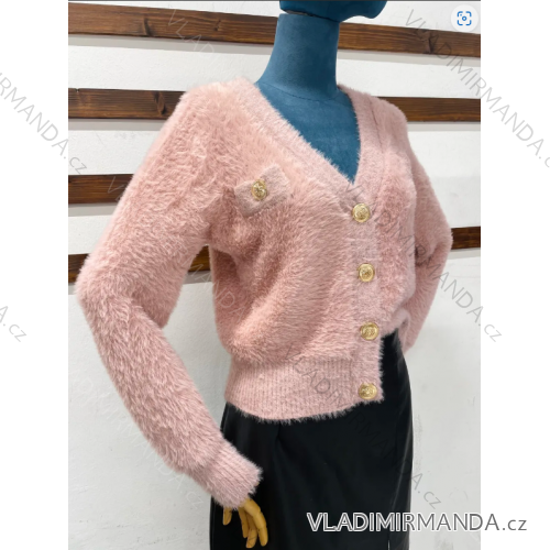 Women's Stripe Long Sleeve Sweater (S/M ONE SIZE) ITALIAN FASHION IMPDY23ZS5231