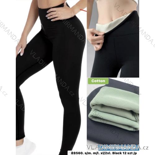 Legíny zateplené dlouhé dámské (S/M-XL/2XL) TURECKÁ MÓDA TMWL2389560