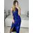 Women's Sparkly Strapless Party Dress (XS/S/M ONE SIZE) ITALIAN FASHION IM323LUFI S/M red