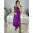 Ärmelloses langes Partykleid für Damen (S/M EINHEITSGRÖSSE) ITALIAN FASHION IM323141