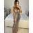 Women's Long Long Sleeve Party Dress (S/M ONE SIZE) ITALIAN FASHION IMM23056