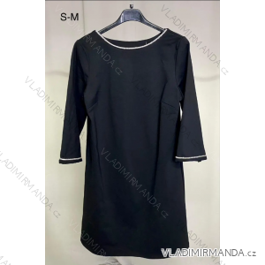Šaty elegantní dlouhý rukáv dámské (S-L) ITALSKÁ MÓDA IMPLP2371023014