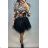 Elegant icecool long strapless dress for women (S / M ONE SIZE) ITALIAN FASHION IMM22921