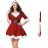 Women's Elegant Long Sleeve Dress (S/M ONE SIZE) ITALIAN FASHION IMM23M56723
