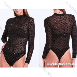 Body dlouhý rukáv dámské (S/M ONE SIZE) ITALSKá MODA IMHMS23060