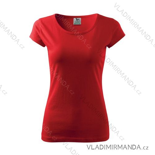 Tričko pure krátky rukáv dámske (xs-xxl) reklamný textil 122