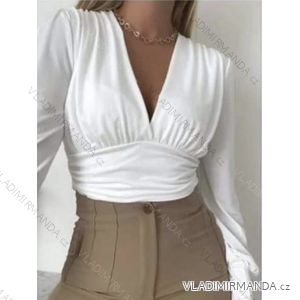 Body dlouhý rukáv dámské (S/M ONE SIZE) ITALSKá MODA IMHMS23092