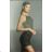Women's Strap Nightgown (S/M ONE SIZE) ITALIAN FASHION DPP23PATRICIA -   black,   XL