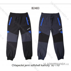 Dünne Softshell-Babyhose für Kleinkinder (92-110) WOLF B2081