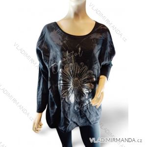 T-Shirt langarm Damen (XL / 2XL ONE SIZE) ITALIAN FASHION IM4211585