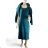Classic short sleeve dress women (uni s-l) ITALIAN MODA IMC20206 S/M Emerald