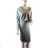 Classic short sleeve dress women (uni s-l) ITALIAN MODA IMC20206 S/M Emerald