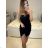Šaty elegantné  bez rukávu dámske (S/M ONE SIZE) TALIANSKA MÓDA IMPMD2331185