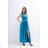 Šaty elegantné dlhé bez rukávov dámske (S/M ONE SIZE) TALIANSKA MÓDA IMPSH245450