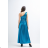 Šaty elegantné dlhé bez rukávov dámske (S/M ONE SIZE) TALIANSKA MÓDA IMPSH245450