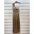 Šaty elegantné dlhé bez rukávov dámske (S/M ONE SIZE) TALIANSKA MÓDA IMPSH245450