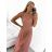 Elegant formal dress with straps for women (S / M ONE SIZE) ITALIAN FASHION IM321576 Colour   red Size   S/M