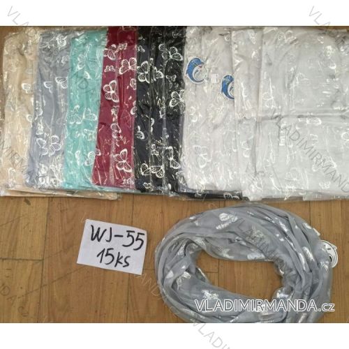 Šála kulatá letní dámská (one size) DELFIN WJ-55