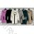 Women's Long Sleeve Hooded Alpaca Coat (S/M ONE SIZE) POLISH FASHION IMWK23747
