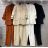 Souprava elegantní kalhoty dlouhé a sako dámská (S/M ONE SIZE) ITALSKÁ MÓDA IMWGS24029