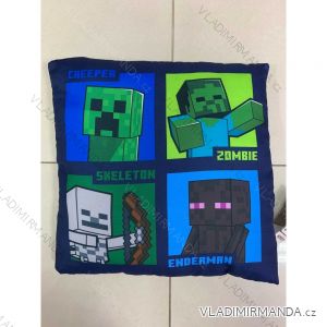 Polštář minecraft dětský chlapecký (40x40cm) SETINO MNC23-8007