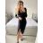 Sexy mini strapless dress for women (S / M ONE SIZE) ITALIAN FASHION IMM22922 S/M red