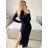 Šaty letní na ramínka dámské (S/M ONE SIZE) ITALSKÁ MÓDA IMPBB22B21841 S/M red