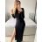 Šaty letní na ramínka dámské (S/M ONE SIZE) ITALSKÁ MÓDA IMPBB22B21841 S/M red