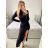 Šaty letní na ramínka dámské (S/M ONE SIZE) ITALSKÁ MÓDA IMPBB22B21841 S/M red