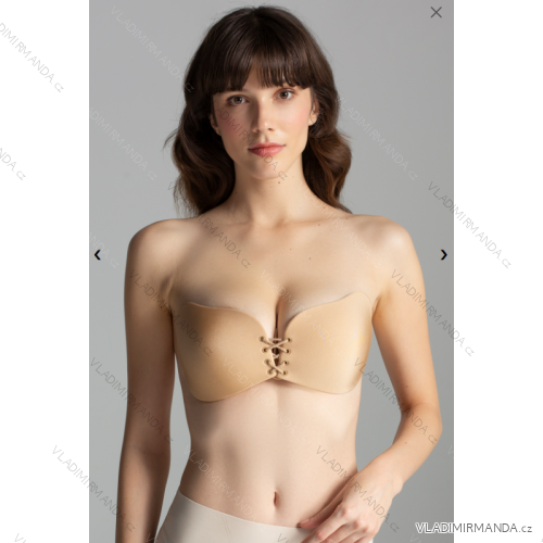 Women's self-supporting bra beige (A, B, C, D) GATTA GATT-BRA01 béžová AND