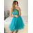 Elegant women's ball dress (uni sl) ITALIAN MODA IM919012   purple   S/M