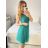 Trägerloses Spitzen-Partykleid für Damen (Einheitsgröße S/M) ITALIAN FASHION IMC23349