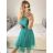 Trägerloses Spitzen-Partykleid für Damen (Einheitsgröße S/M) ITALIAN FASHION IMC23349