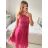 Women's strapless lace party dress (S/M ONE SIZE) ITALIAN FASHION IMC23349/DR