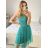 Women's strapless lace party dress (S/M ONE SIZE) ITALIAN FASHION IMC23349/DR